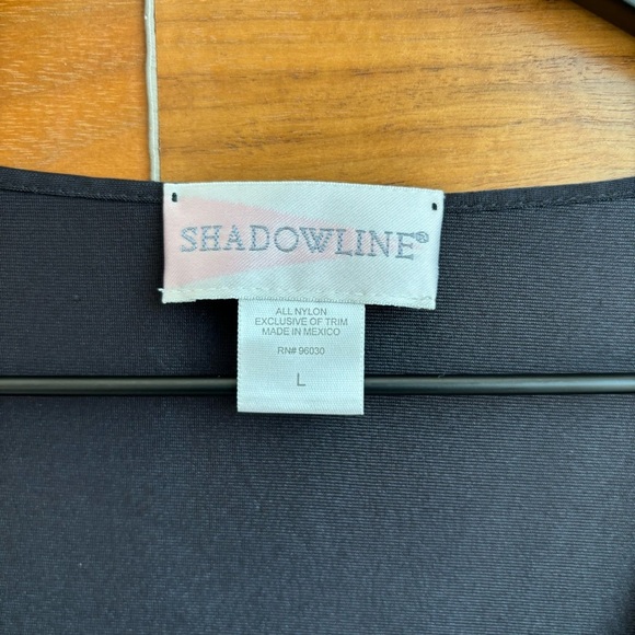 Vintage Shadowline Intimates Set Robe Lace & Dress Nightgown, Size L - Picture 4 of 15